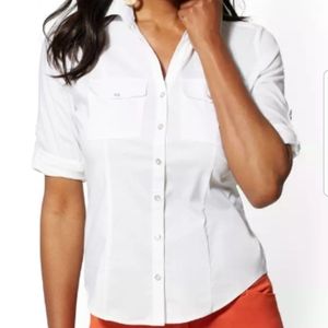 NY&Co Tall Madison Stretch Shirt